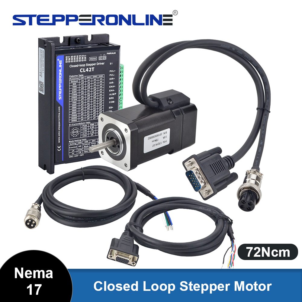 STEPPERONLINE TP Series Nema 1 – обзор и цена Closed Loop Stepper Motor Nema 17